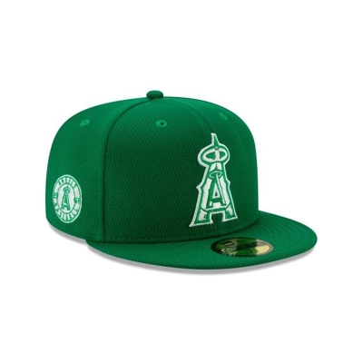 Los Angeles Angels Gorra | New Era MLB St Patricks Day 59fifty Fitted Cap Mexico - Verdes
